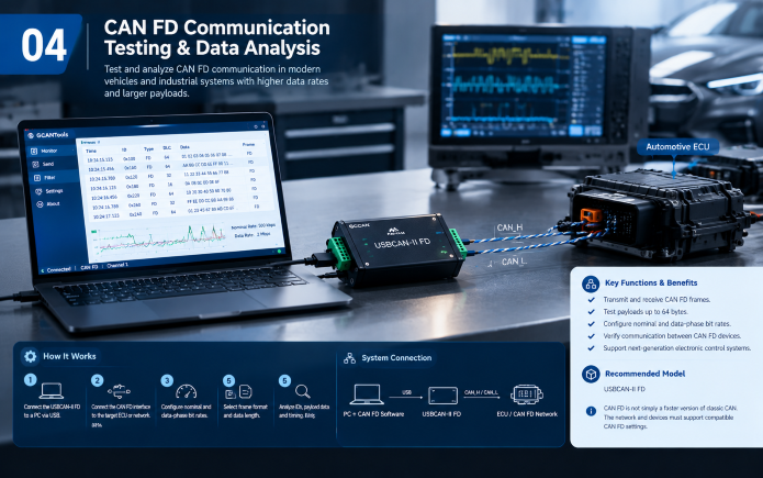 CAN FD Testing & Data Analysis